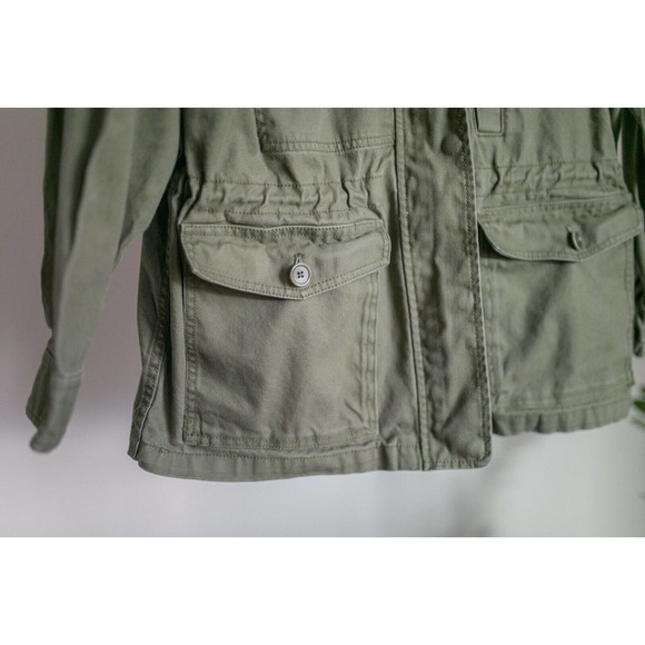 Madewell NWOT Northover Utility Cargo Jacket Desert Olive Green MSRP $138 SZ M - Picture 3 of 8